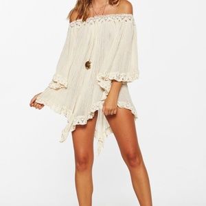 Jen’s Pirate Booty Wildflower Dress in Ivory NWT